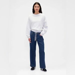 GAP low rise draw cord loose jeans